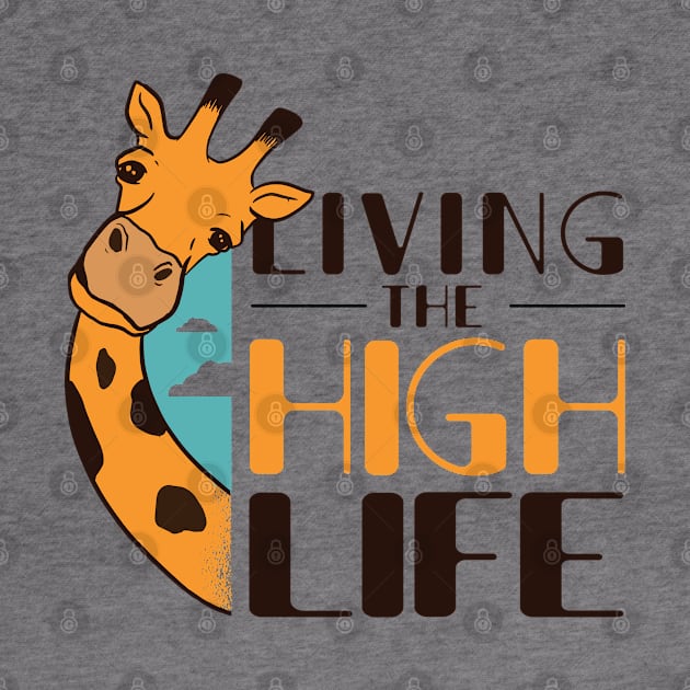 Giraffe - living the high life by Bernesemountaindogstuff